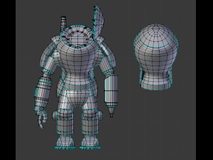 safs - super armored fighting suit - maschinen krieger - sf3d 3D Model