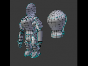 safs - super armored fighting suit - maschinen krieger - sf3d 3D Model