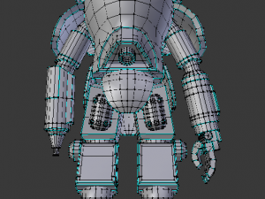 safs - super armored fighting suit - maschinen krieger - sf3d 3D Model