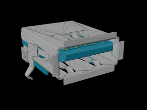 High Detail USB 3 0 JACK PACK Modello 3D