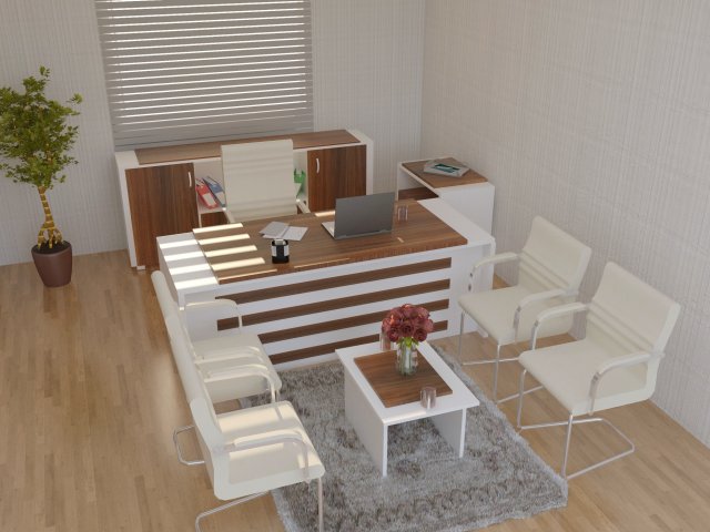 office suite 3D 模型 .c4d .max .obj .3ds .fbx .stl .blend 