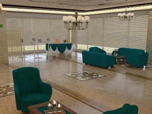 lobby chair table restaurant 3D Model
