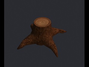 stump 3D 모델