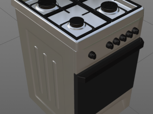 gas stove 3D Model
