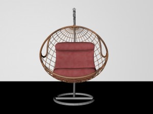 pendant chair 3D मॉडल