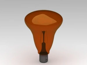 l&acirc;mpada incandescente Modelo 3D