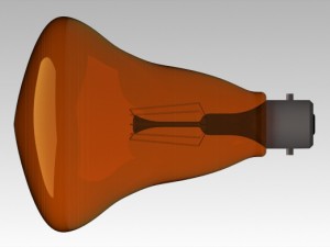 incandescent light bulb Model 3D