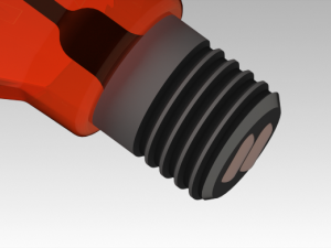 old incandescent light bulb Model 3D