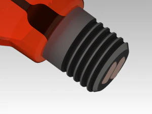 old incandescent light bulb 3D Model