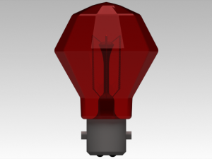 old incandescent light bulb Model 3D