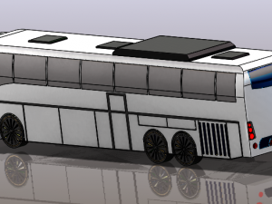 volvo 9700 3D Model