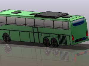 volvo 9700 Modelo 3D