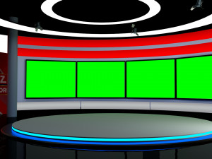 Virtual set Modelo 3D