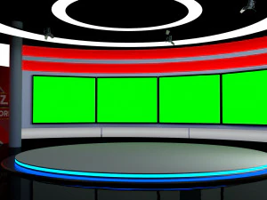 Virtual set 3D Model
