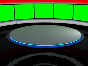 Virtual set 3D Model