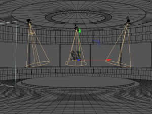 Virtual set Modelo 3D