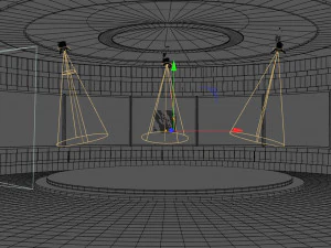 Virtual set 3D Model