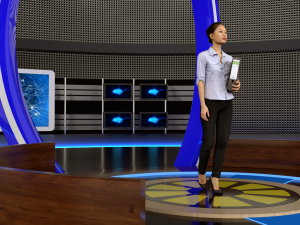 Virtual Set Modelo 3D