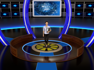 Virtual Set Modelo 3D