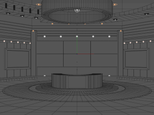 Virtual set Modelo 3D