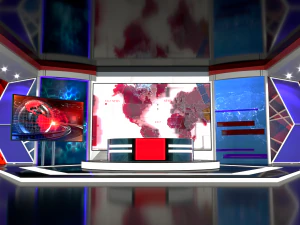 Virtual Set 3D Model