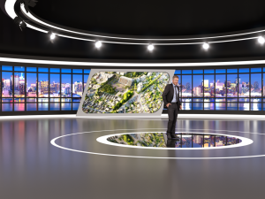 Virtual Set Modelo 3D