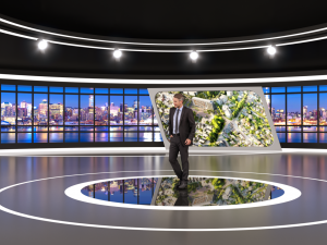 Virtual Set Modelo 3D