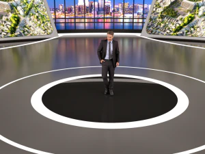 Virtual Set 3D Model