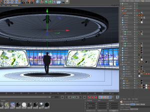 Virtual Set Modelo 3D