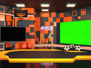 Virtual Set 3D 모델