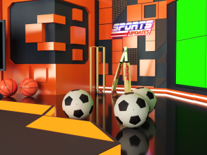 Virtual Set Model 3D