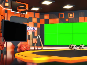 Virtual Set 3D Model