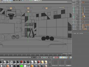 Virtual Set Model 3D