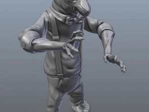 rato da m&aacute;fia Modelo de Impressão 3D