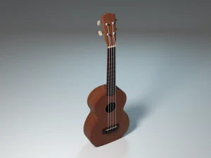 hawaiian guitar 3D Model