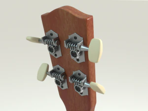 hawaiian guitar 3D Model