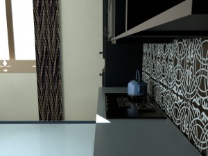 modern kitchen 3D Model