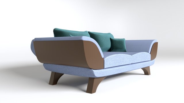 modern sofa 3D मॉडल .c4d .max .obj .3ds .fbx .stl .blend 