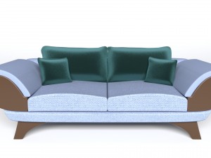modern sofa 3D मॉडल
