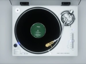technics turntable vinyl record player 3D Model