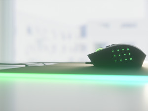 razer naga chroma firefly rgb gaming computer mouse Modèle 3D
