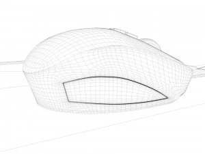 razer naga chroma firefly rgb gaming computer mouse 3D Model