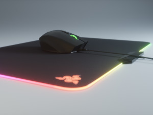 razer naga chroma firefly rgb gaming computer mouse Modèle 3D