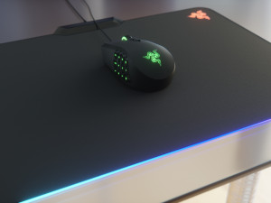 razer naga chroma firefly rgb gaming computer mouse Modèle 3D