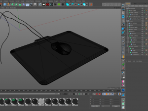 razer naga chroma firefly rgb gaming computer mouse Modèle 3D