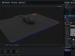 razer naga chroma firefly rgb gaming computer mouse Modèle 3D
