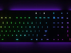 teclado de computador rgb sem fio logitech Modelo 3D
