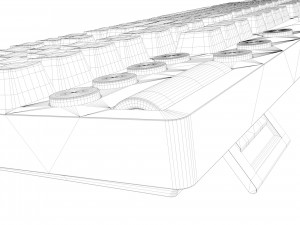 logitech wireless rgb computer keyboard Modèle 3D