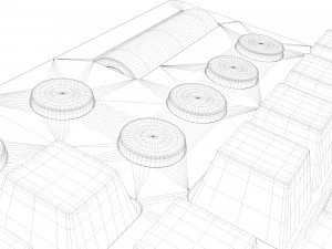 teclado de computador rgb sem fio logitech Modelo 3D
