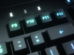teclado de computador rgb sem fio logitech Modelo 3D